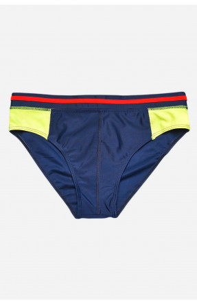 Плавки мужские тёмно-синего цвета с принтом 9954 209914C