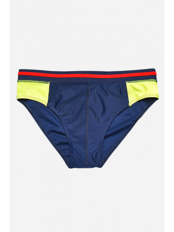 Плавки мужские тёмно-синего цвета с принтом 9954 209914C