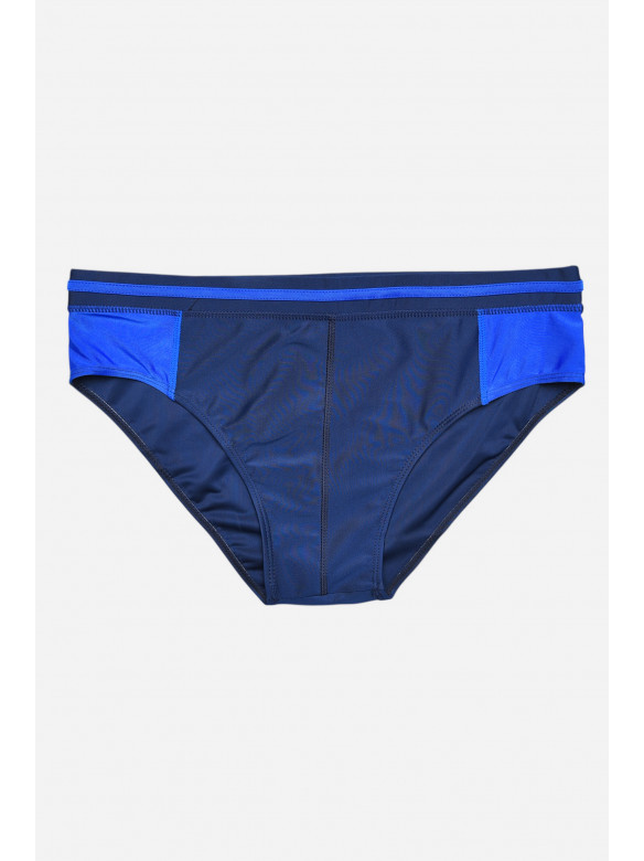 Плавки мужские тёмно-синего цвета с принтом 9954 209915C