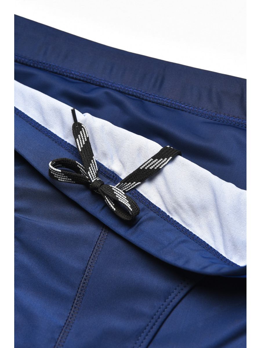 Плавки мужские тёмно-синего цвета с принтом 9954 209915C