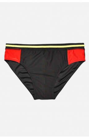 Плавки мужские черного цвета с принтом 9954 209916C