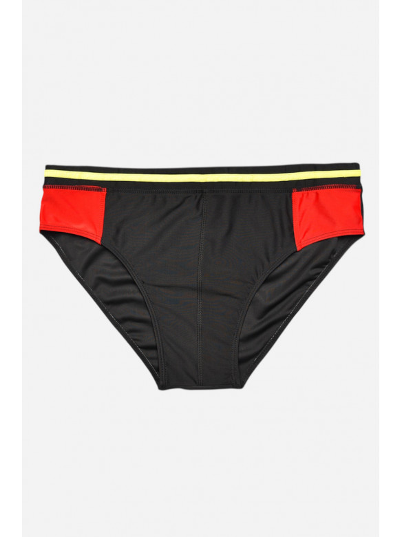 Плавки мужские черного цвета с принтом 9954 209916C