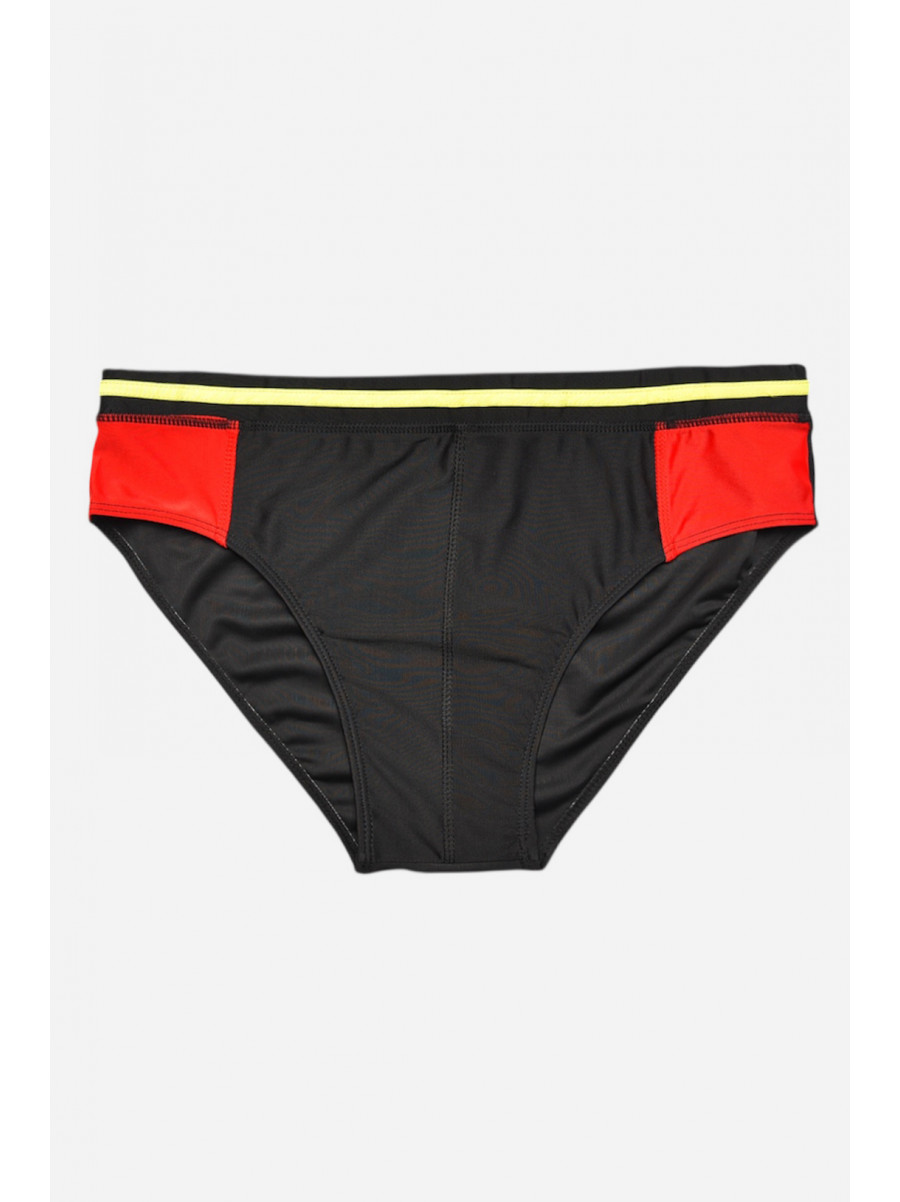 Плавки мужские черного цвета с принтом 9954 209916C