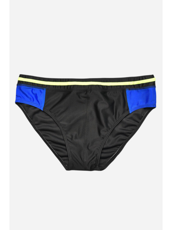 Плавки мужские черного цвета с принтом 9954 209917C