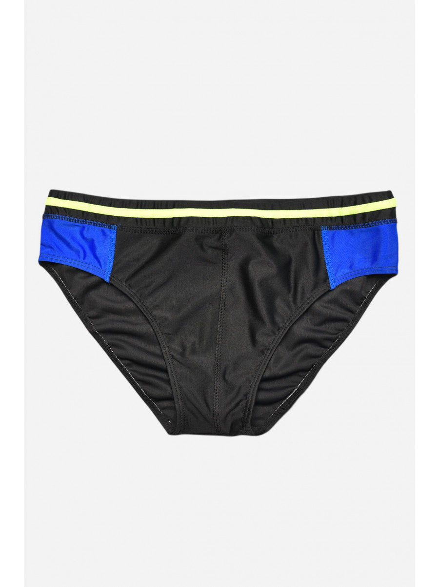 Плавки мужские черного цвета с принтом 9954 209917C