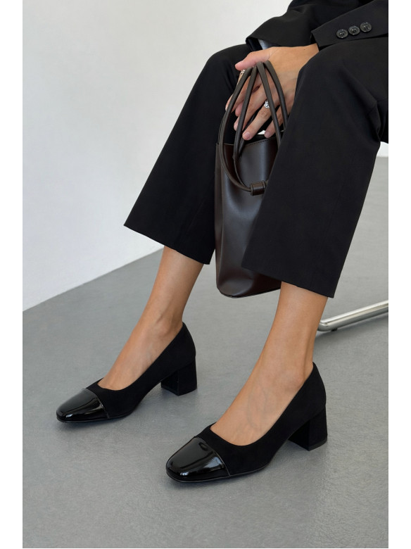 Туфли женские черного цвета F358-1 209919C