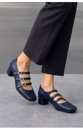 Туфли женские темно-синего цвета F359-6 209924C