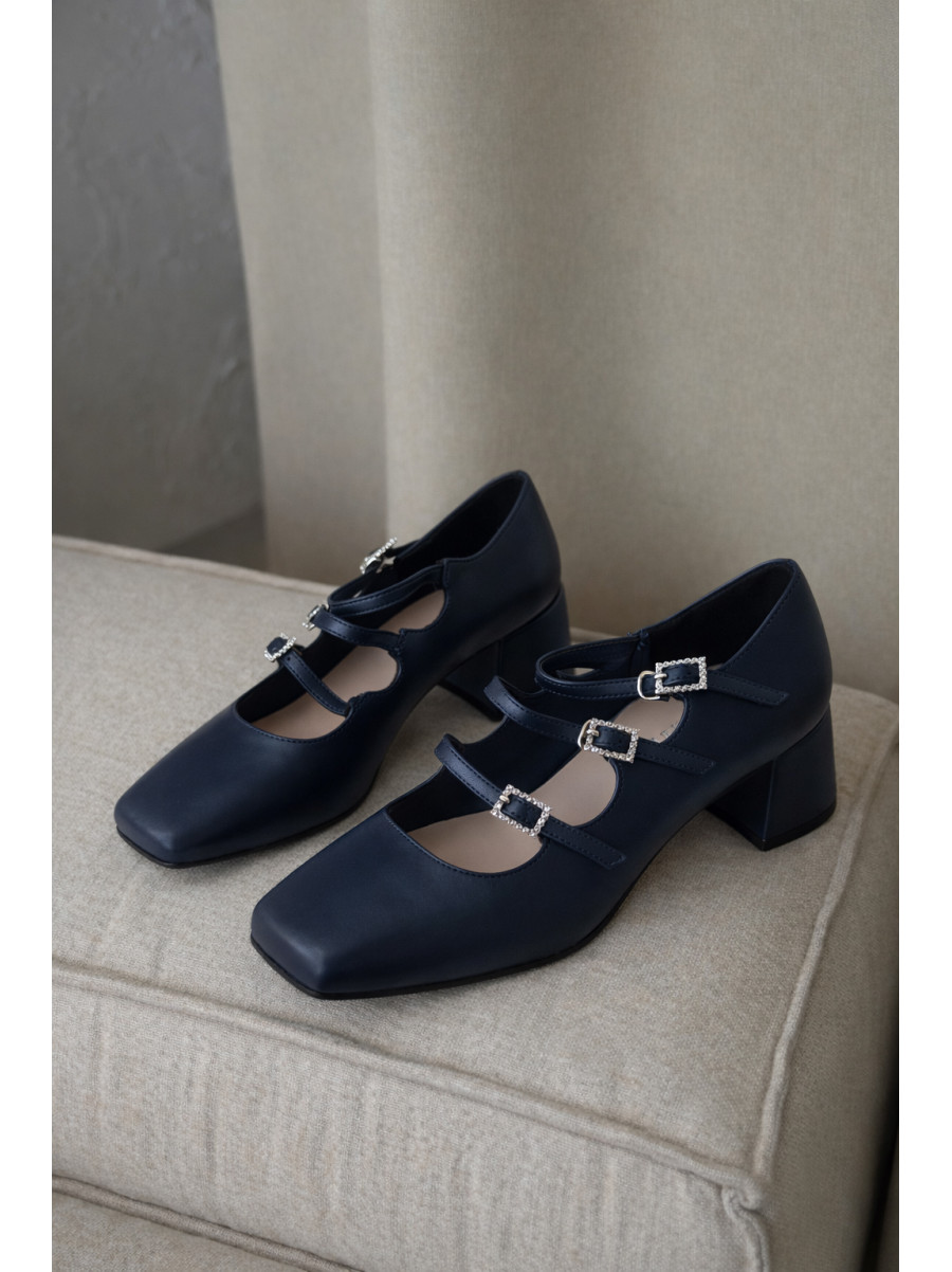 Туфли женские темно-синего цвета F359-6 209924C
