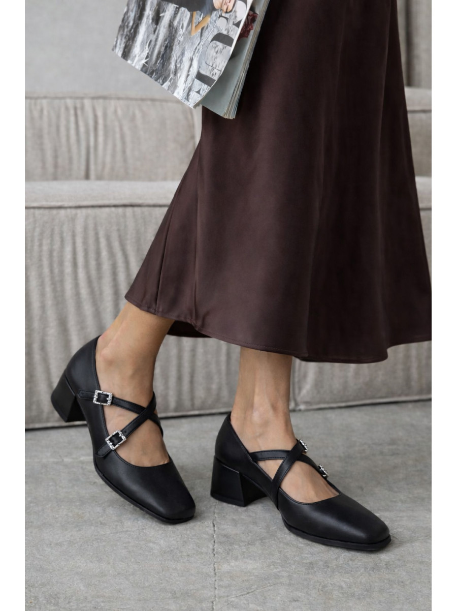 Туфли женские черного цвета F357-2 209927C