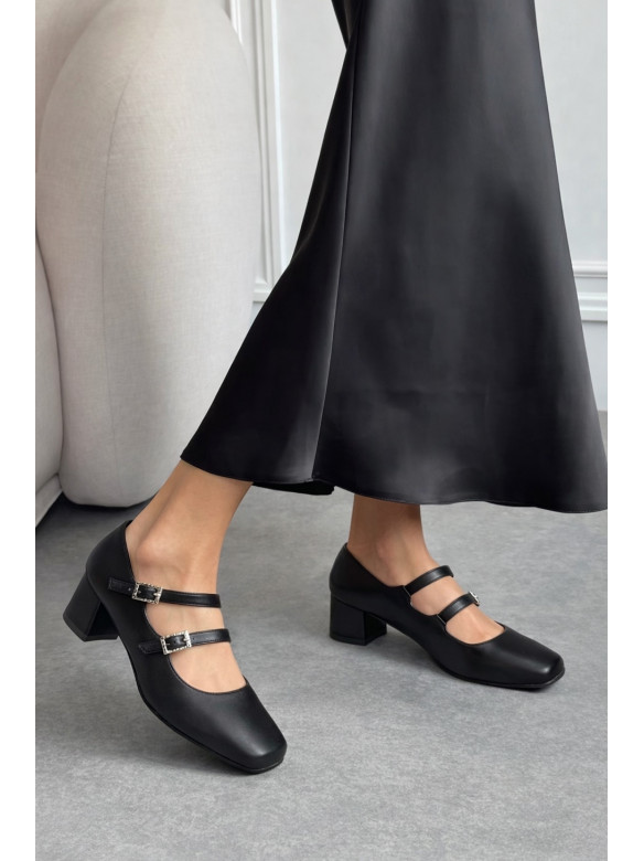 Туфли женские черного цвета F360-2 209930C