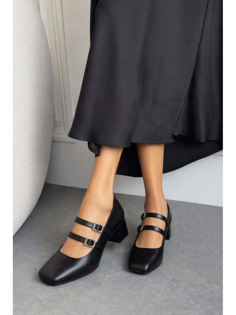 Туфли женские черного цвета F360-2 209930C