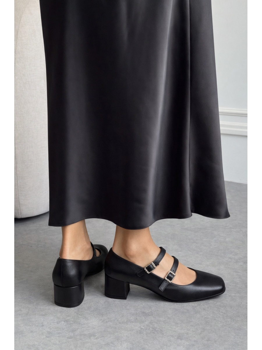 Туфли женские черного цвета F360-2 209930C