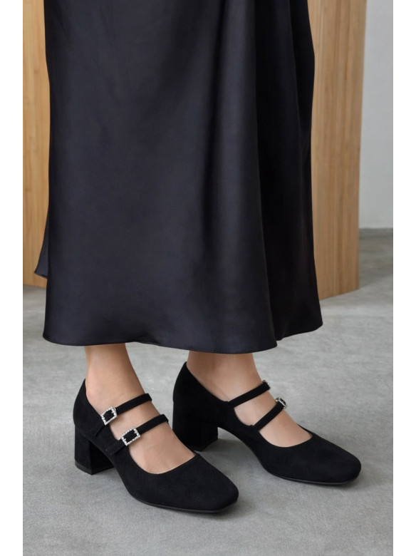 Туфли женские черного цвета F360-1 209931C