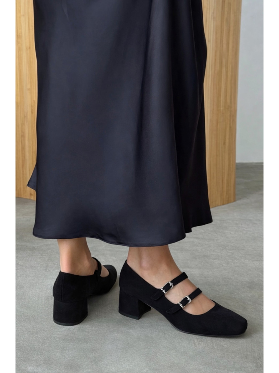 Туфли женские черного цвета F360-1 209931C