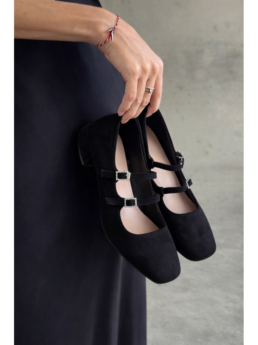 Туфли женские черного цвета F360-1 209931C