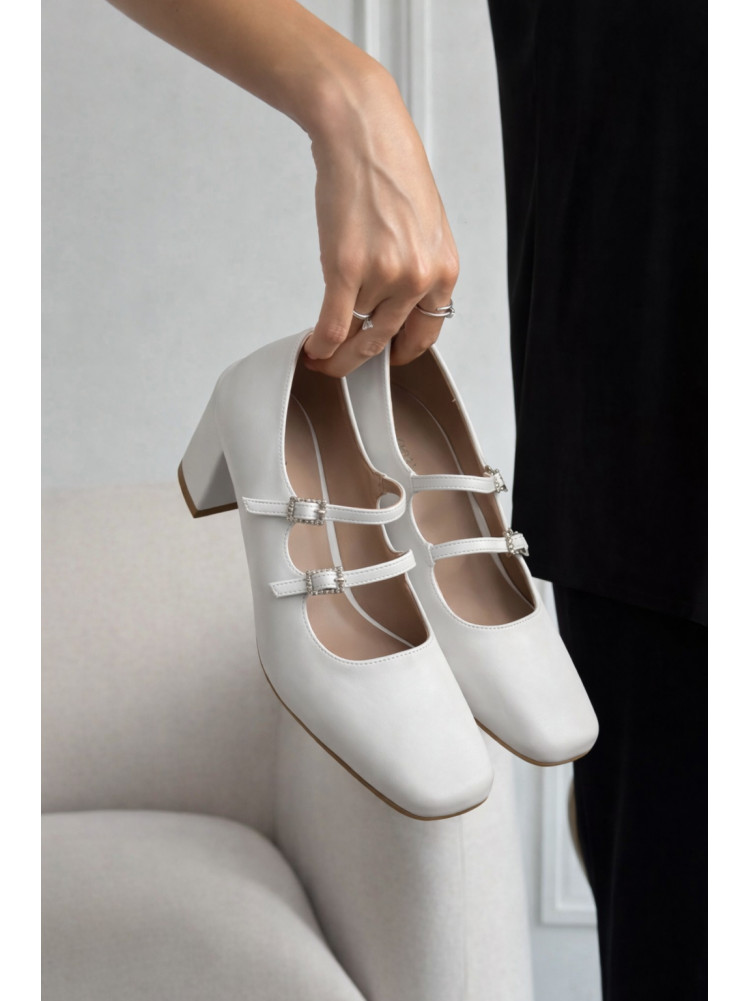 Туфли женские белого цвета F360-5 209932C