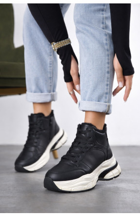 Кроссовки зимние женские черного цвета K969 209940C Кроссовки зимние женские черного цвета K969 209940C