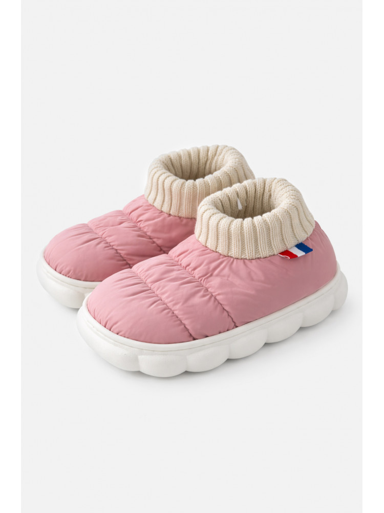 Тапочки домашние детские сиреневого цвета JH2311 209941C