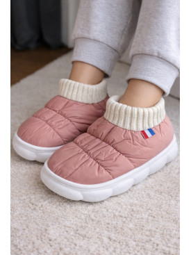 Тапочки домашние детские пудрового цвета JH2311 209943C Тапочки домашние детские пудрового цвета JH2311 209943C