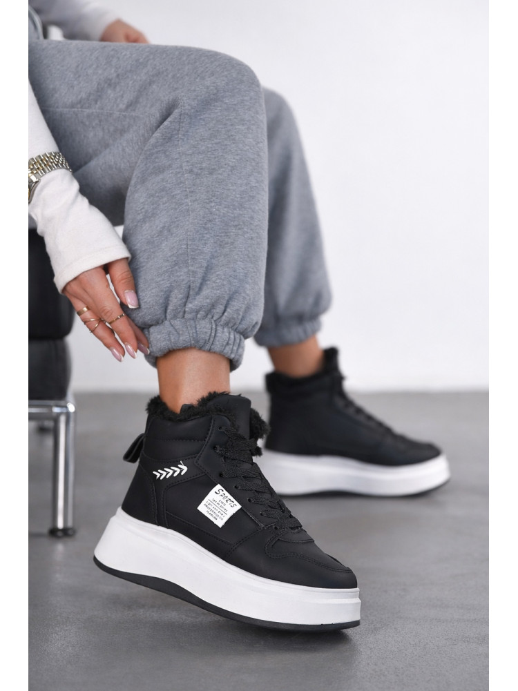 Кросівки жіночі зимові чорного кольору А45-1 209947C