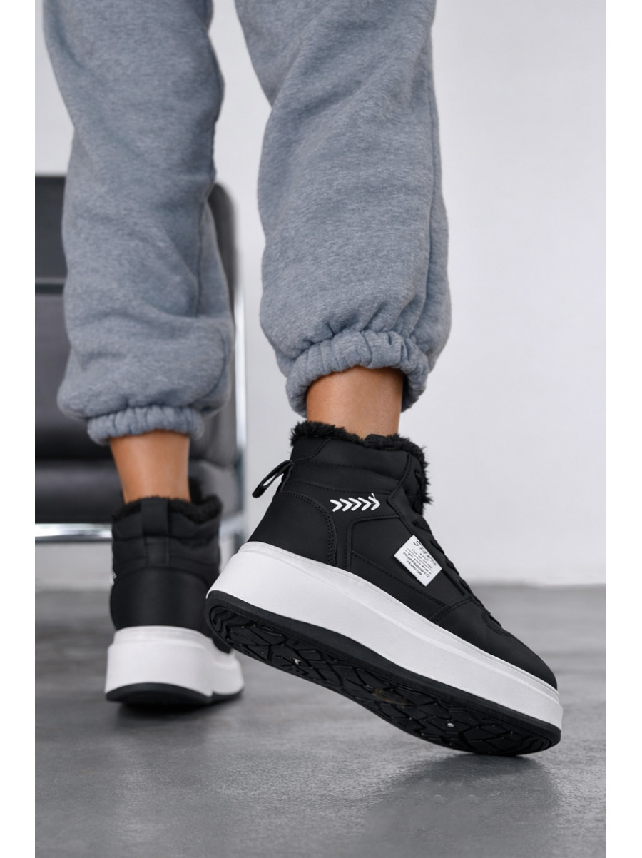 Кросівки жіночі зимові чорного кольору А45-1 209947C