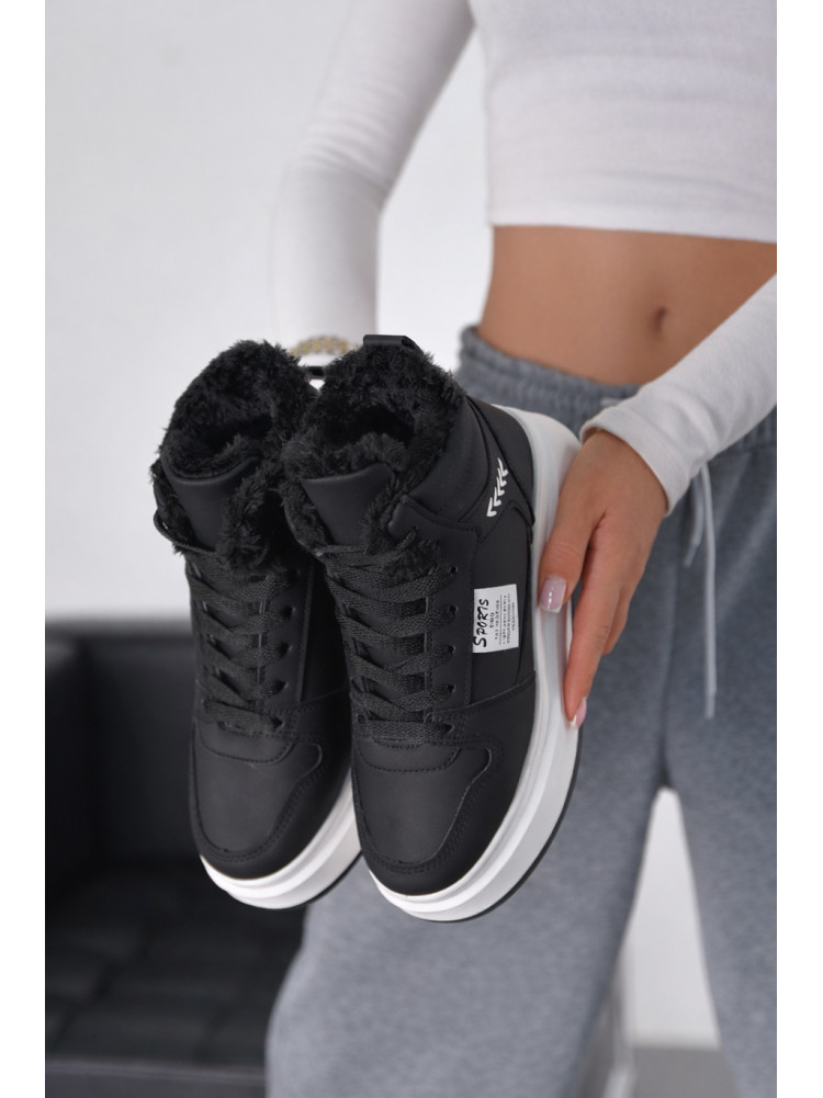 Кросівки жіночі зимові чорного кольору А45-1 209947C