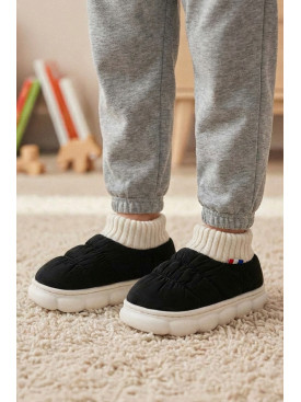 Капці домашні дитячі чорного кольору JH2311 209948C