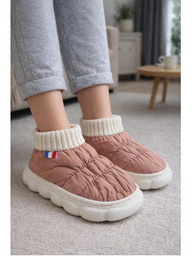 Тапочки домашние детские пудрового цвета JH2310 209950C Тапочки домашние детские пудрового цвета JH2310 209950C