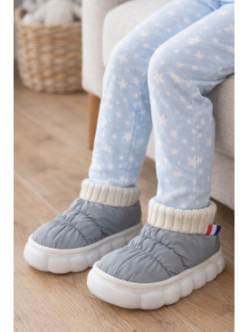 Капці домашні дитячі сірого кольору JH2310 209951C