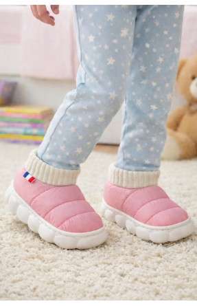 Капці домашні дитячі світло-розового кольору JH2310 209952C