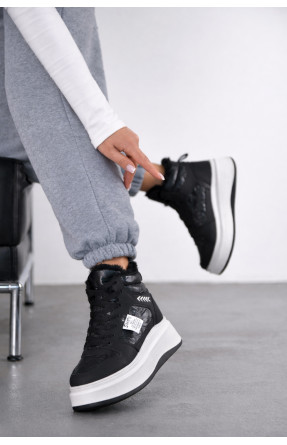 Кроссовки зимние женские черного цвета А45-2 209954C