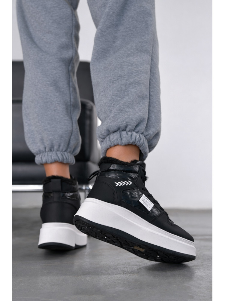 Кроссовки зимние женские черного цвета А45-2 209954C