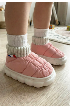 Капці домашні дитячі світло-рожевого кольору JH2313 209957C