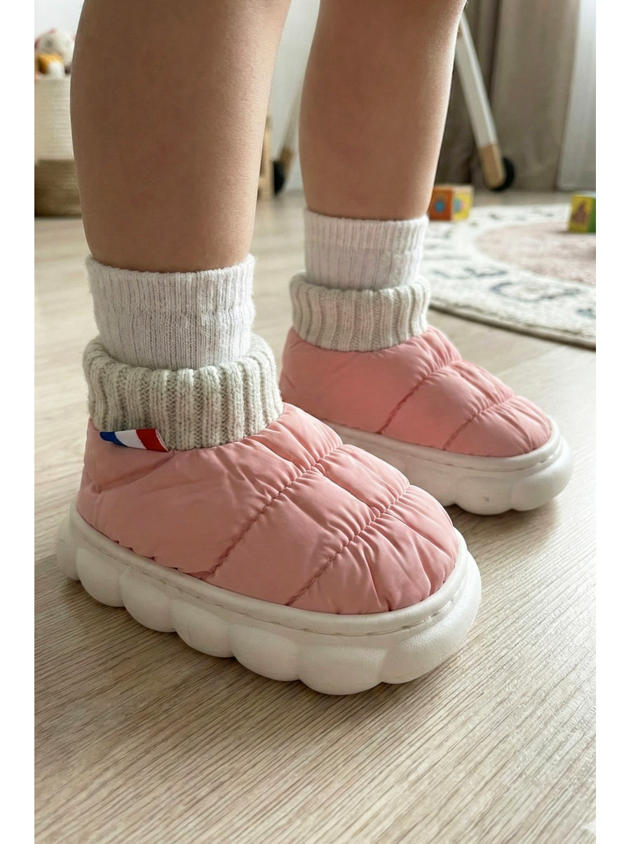 Капці домашні дитячі світло-рожевого кольору JH2313 209957C