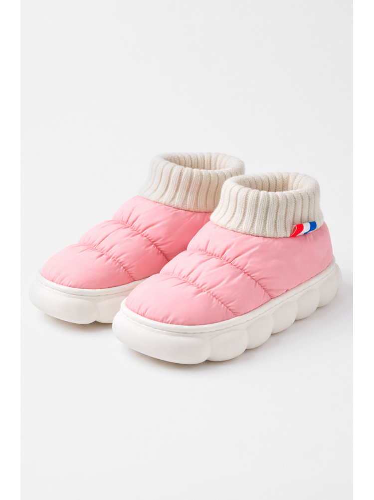 Капці домашні дитячі світло-рожевого кольору JH2313 209957C