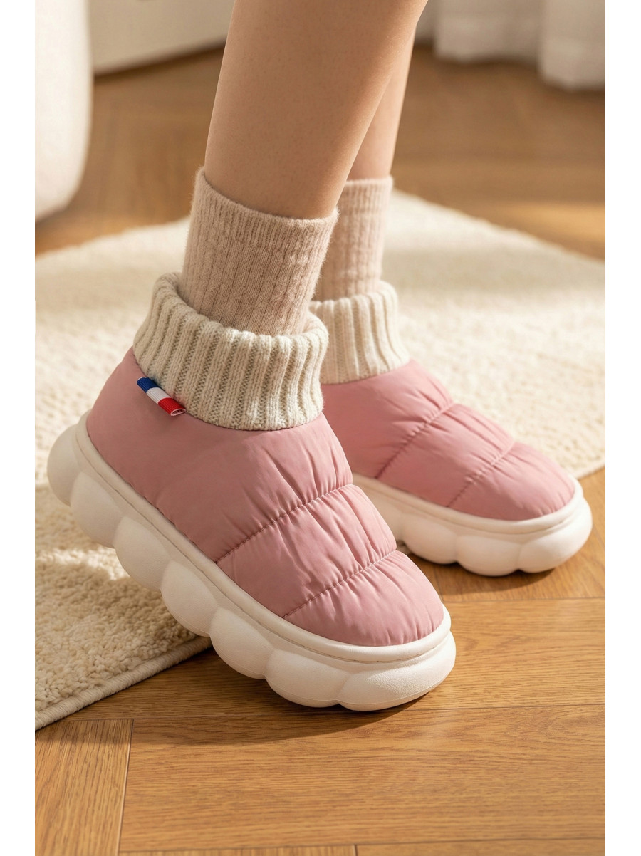 Тапочки домашние детские сиреневого цвета JH2313 209958C