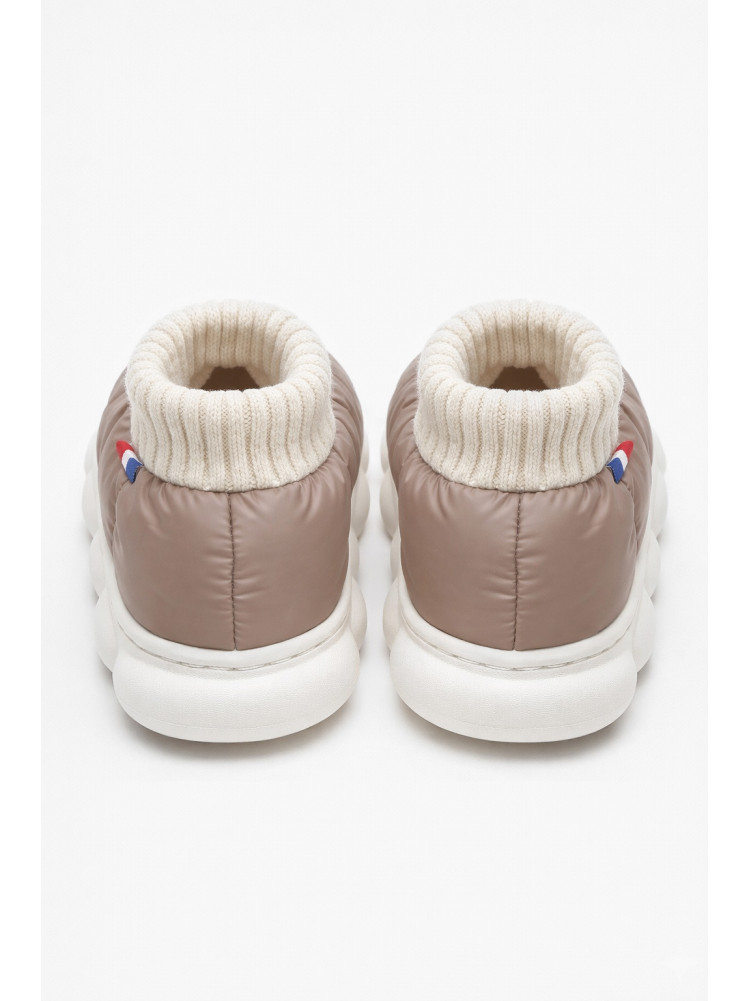 Тапочки домашние детские светло-коричневого цвета JH2313 209959C