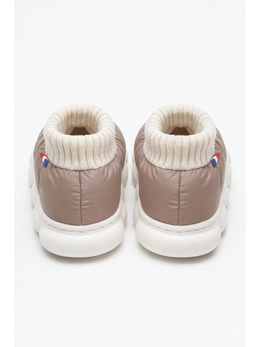 Тапочки домашние детские светло-коричневого цвета JH2313 209959C