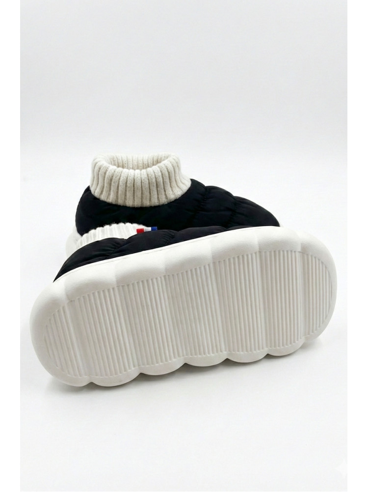 Тапочки домашние детские черного цвета JH2312 209960C