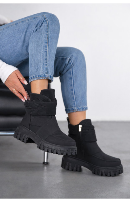 Ботинки женские зимние черного цвета B818-1 209965C
