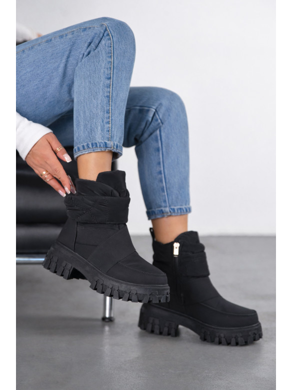 Ботинки женские зимние черного цвета B818-1 209965C