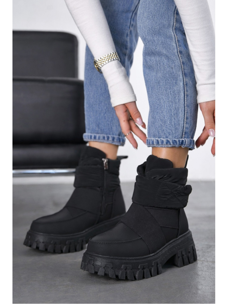 Ботинки женские зимние черного цвета B818-1 209965C