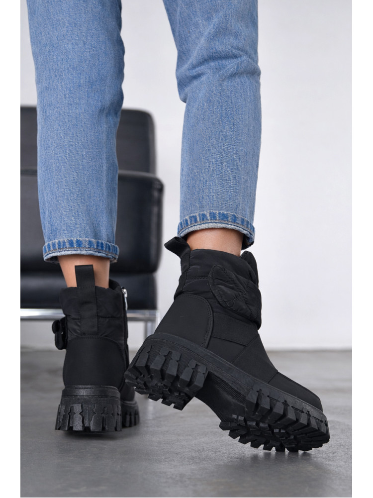 Ботинки женские зимние черного цвета B818-1 209965C