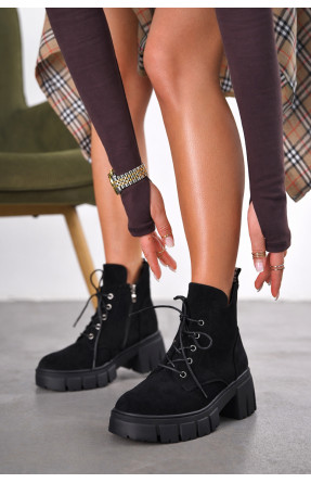 Ботинки женские демисезонные черного цвета M25-4 209967C