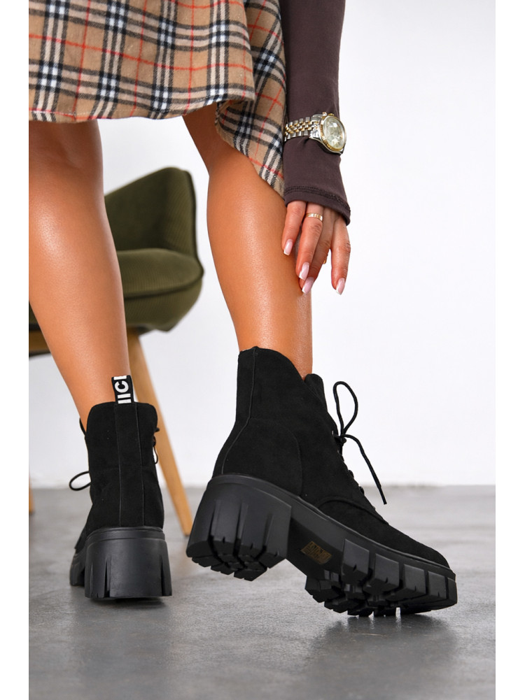 Ботинки женские демисезонные черного цвета M25-4 209967C