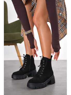 Ботинки женские демисезонные черного цвета M27-2 209970C