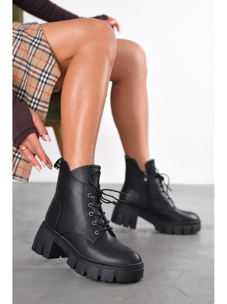 Ботинки женские демисезонные черного цвета M25-1 209971C