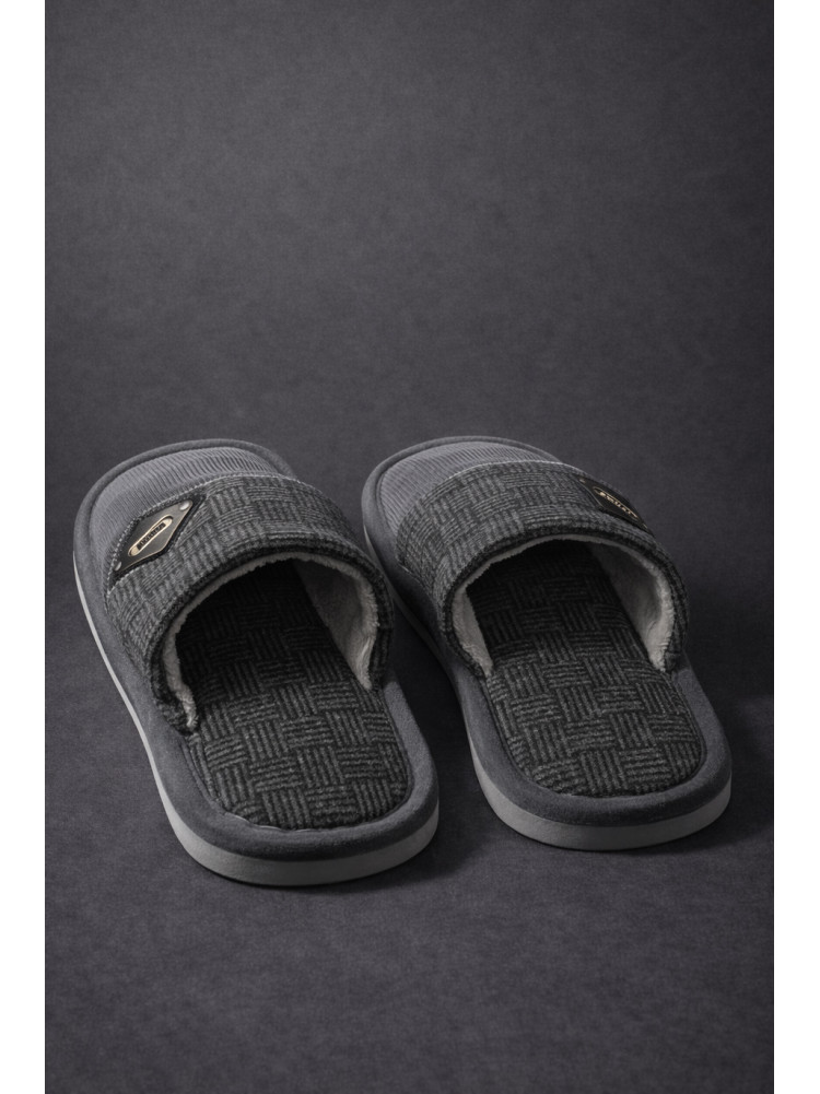 Капці кімнатні чоловічі сірого кольору D369 209985C