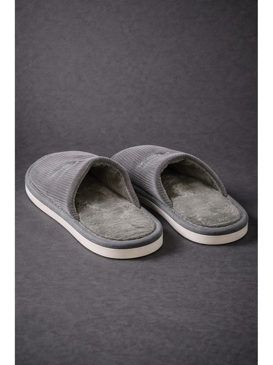 Капці кімнатні чоловічі сірого кольору D387 209992C
