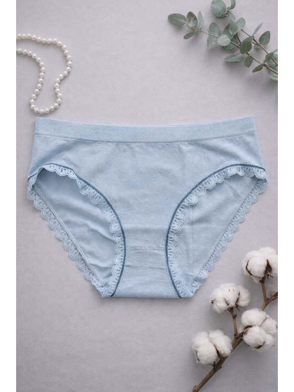 Трусы женские голубого цвета 00725 209995C